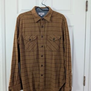 Men's Brown Plaid Jacket
